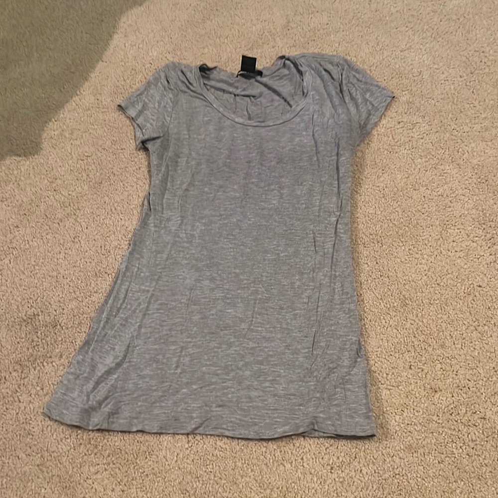 Long Grey Tee